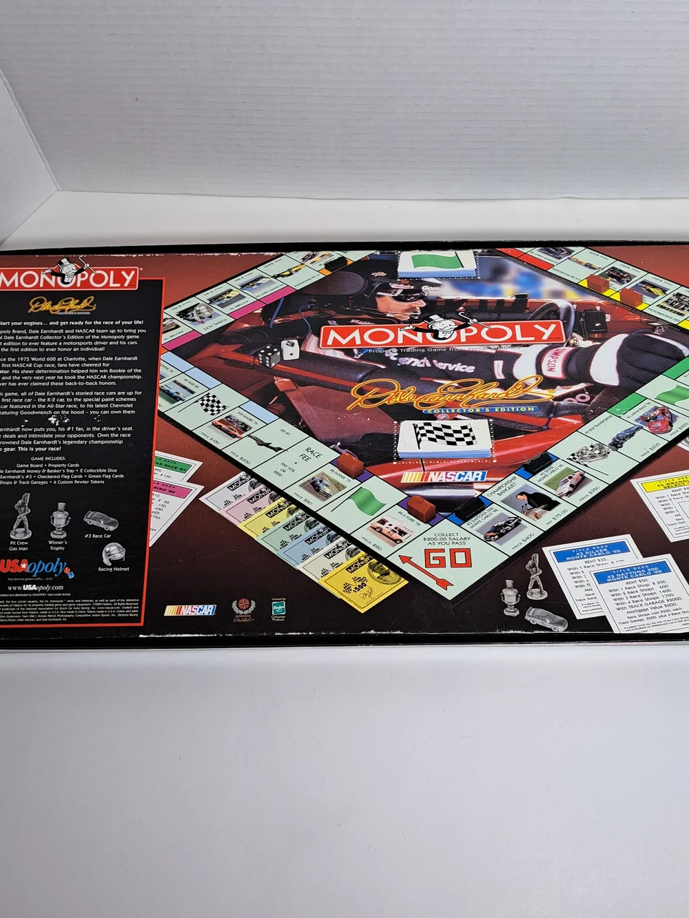 Monopoly Nascar Dale Earnhardt 2000 Collector’s Edition Game 99% (See Notes)